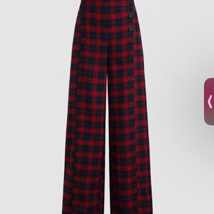 Cider Side Button Wide Leg Trousers